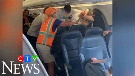 Man Kicked Off Flight After Refusing To Wear Mask Youtube
