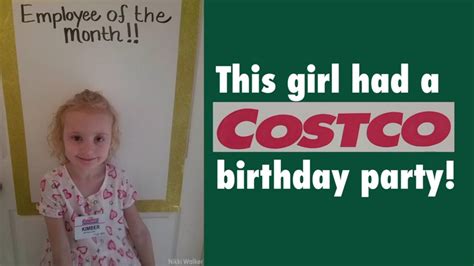 This 5 Year Old Has A Costco Themed Birthday Party Abc7 Chicago