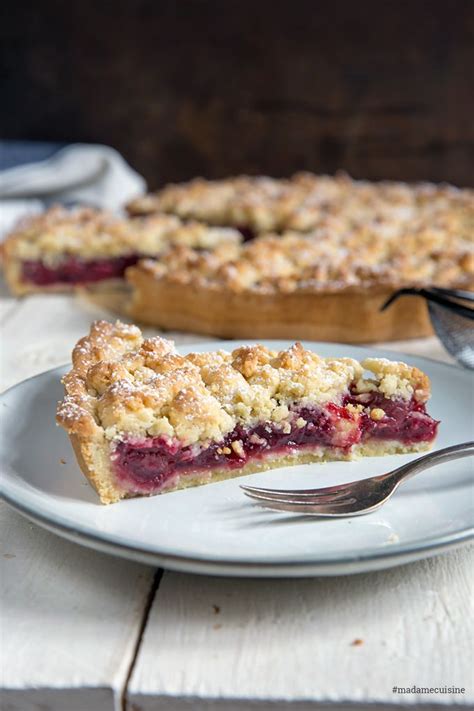 Wenn die kirschen reif sind: Kirsch-Streusel-Kuchen - Madame Cuisine | Rezept ...