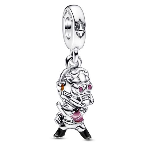 Pandora Marvel Guardians Of The Galaxy Star Lord Dangle Charm Pandora