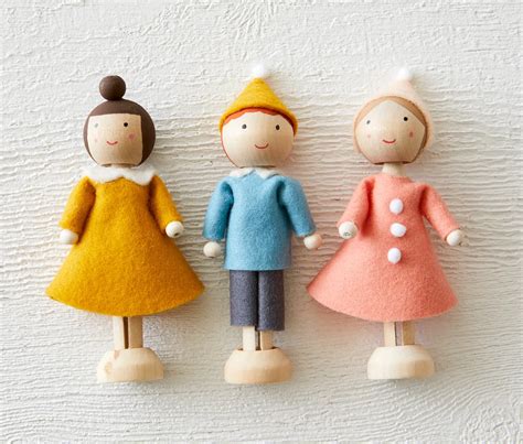Doll And Model Making Home And Hobby Clothespin Doll Tutorial Pin Doll Tutorial Peg Doll Tutorial