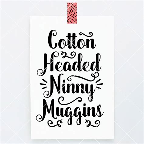 Elf (2003) without even really. cott22.jpg | Cotton headed ninny muggins, Cotton headed ...