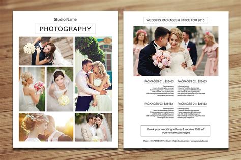 Wedding Photography Pricing Template Photography Pricing Guide Price