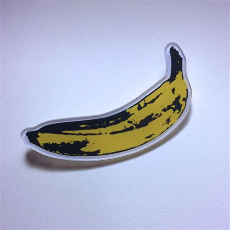 Andy Warhol Banana Pin Andy Warhol Banana Andy Warhol Banana