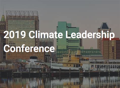 C2es Climate Leadership Conference 2019