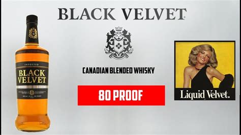 Black Velvet The Whiskey Dictionary Youtube