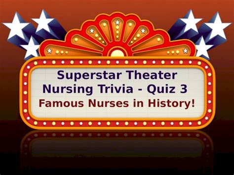 PPTX Nursing Trivia Quiz Famous Nurses In History DOKUMEN TIPS