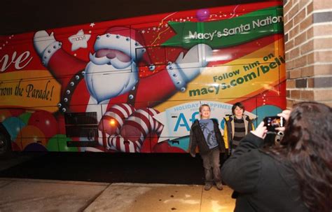 Santa Claus Receives Warm Welcome At Briarwood Mall