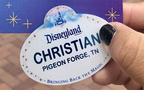 New Cast Member Nametags Coming To Disneyland For 100th Anniversary Of