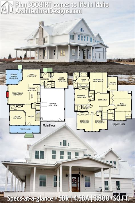 Modern Farmhouse Open Floor Plans With Pictures Flooring Ideas