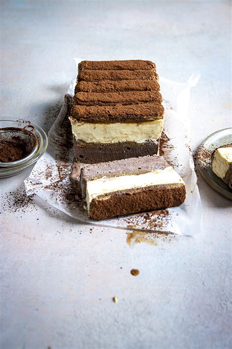 Triple Chocolate Tiramisu Ice Cream Cake Donal Skehan Eat Live Go