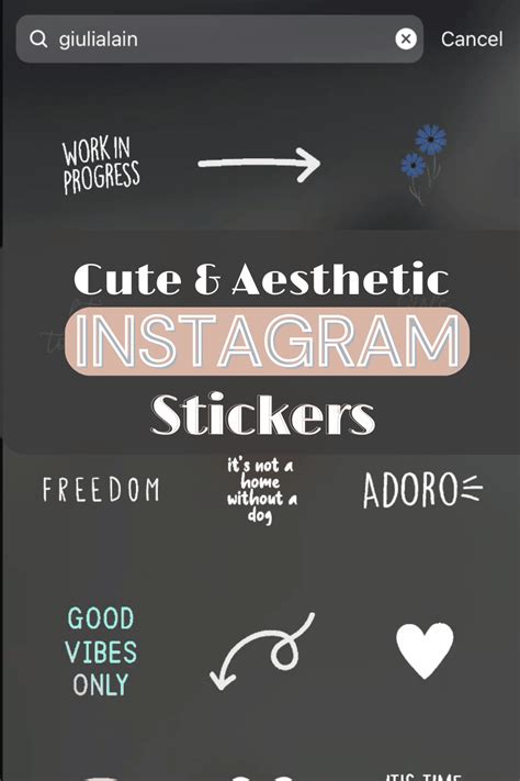 Instagram Story Stickers Cute To Make Your Stories More Fun