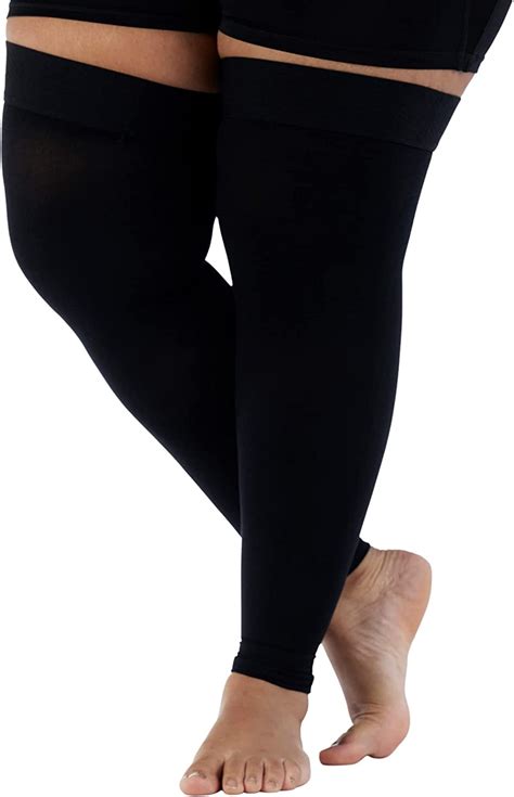 Mojo Compression Socks 5xl Thigh Hi Stockings With Grip Top