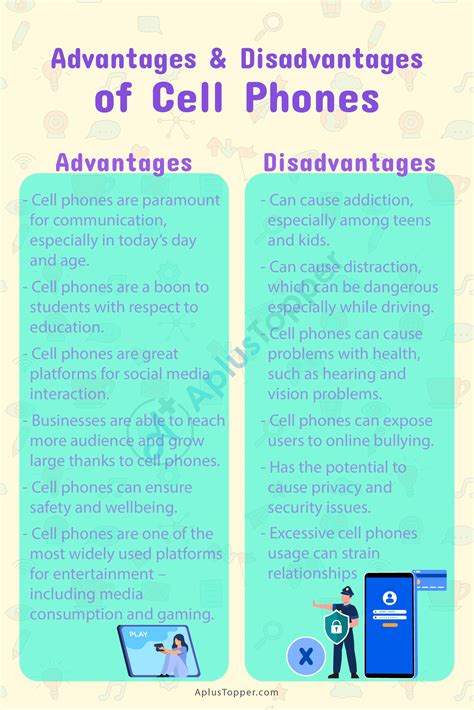 Advantages And Disadvantages Of Cell Phones Why Should We Use A Cell