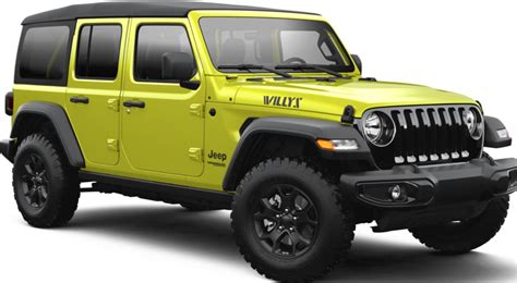2022 Jeep Wrangler Color Options Nashua Jeep Dealer