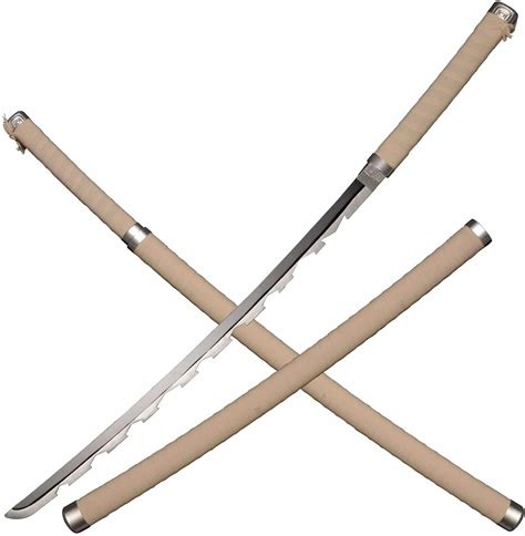 40 Demon Slayer Hashibira Inosuke Samurai Sword Wooden Katana