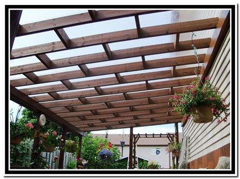 Clear Roof Panels For Pergola Pergola Pergola With Roof