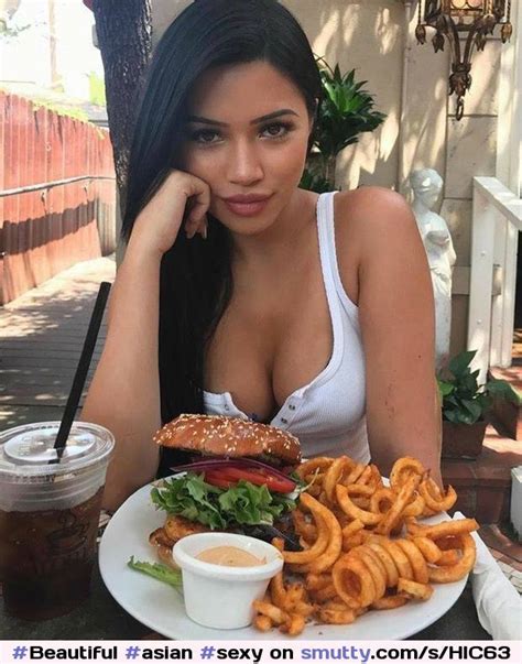 Beautiful Asian Sexy Cleavage Restaurant Lips Hot Sex Picture
