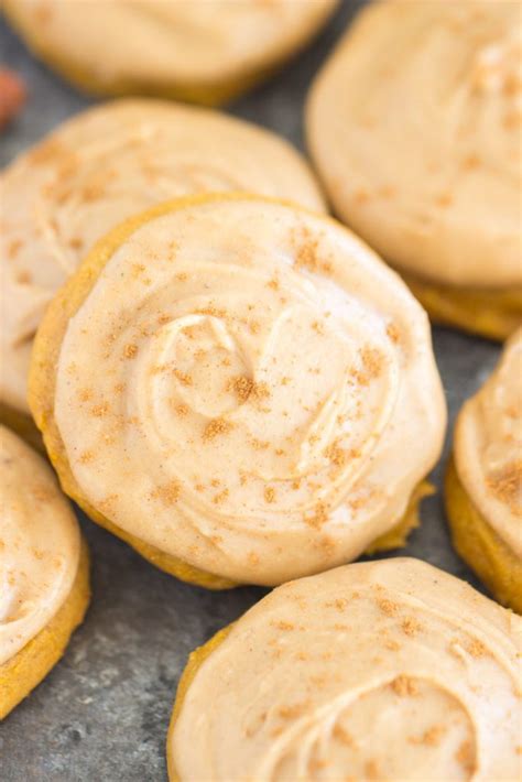Have a recipe of your own to share?submit your recipe. Pumpkin Cookies with Maple Frosting - The Gold Lining Girl