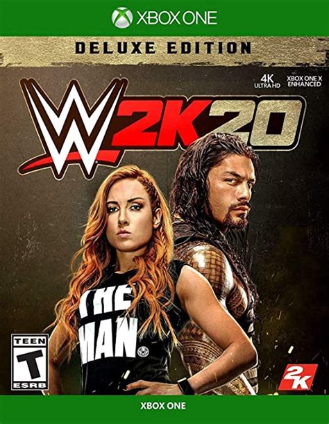 Wwe 2k20 Deluxe Edition Xbox One Video Games Amazonca