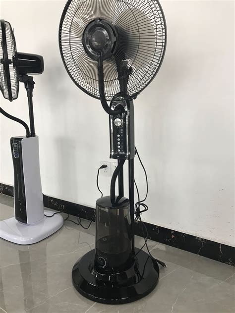 Oem Outdoor Water Misting Stand Fan Spray China Mist Fan And Electric