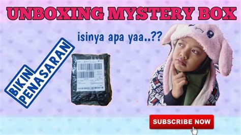 Unboxing Mystery Box Kaget Dengan Isinya Youtube