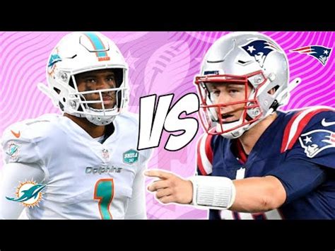 Miami Dolphins Vs New England Patriots 1 9 22 NFL Pick And Prediction