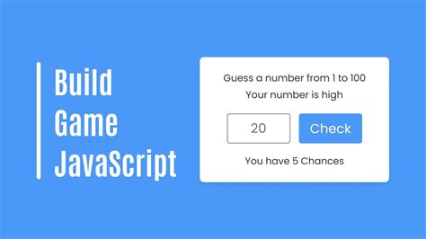 Number Guessing Game In Html Css Javascript