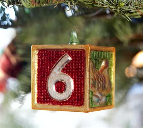 Twelve Days Of Christmas Ornament Set Pottery Barn