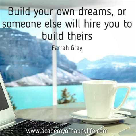 From factory to marketing firm, in photos. Build your own dreams, or someone else will hire you to build their. - Academy of happy life