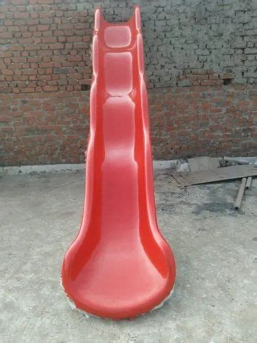 Plastic Pvc Fiberglass Spiral Red Playground Slide Age Group 5 15 At