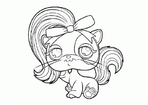 My Littlest Pet Shop Coloring Pages Coloring Home