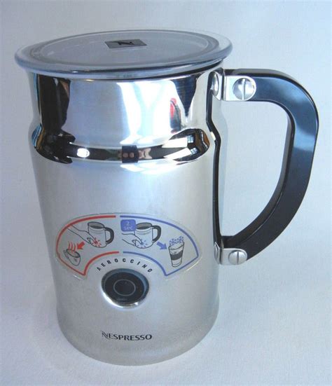 Add nespresso by breville vertuoplus & milk capsule coffee machine black bnv450blk to wishlist. NESPRESSO Aeroccino MILK FROTHER with LID and ONE WHISK ...