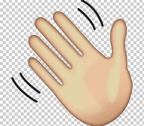 Wave Hand Waving Emoji Png Clipart Arm Clip Art Computer Icons
