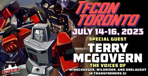 Transformers Voice Actor Terry Mcgovern To Attend Tfcon Toronto 2023 Transformers News Tfw2005