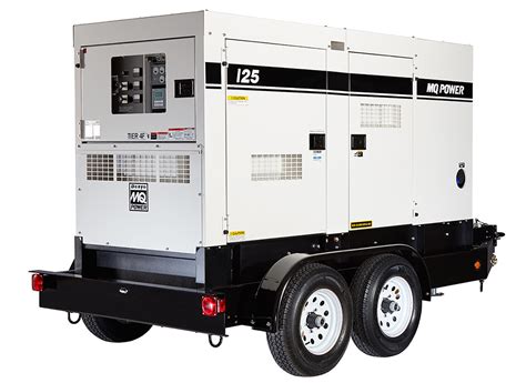 100kw 125kva Portable Diesel Generator Set With Switchable Voltage 3ph