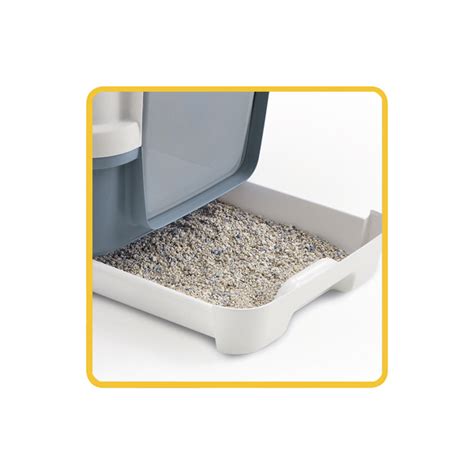 In summary, this litter box is a good product, providing privacy to the cat, minimizing unwelcome odours, and is big enough to. Stefanplast Cat Litter Box Cathy Clever & Smart - Just 4 ...