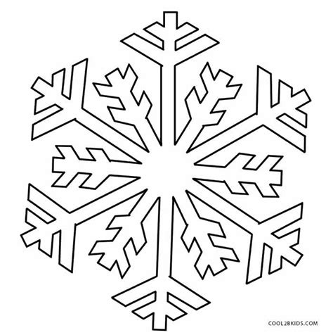 Printable Snowflake Coloring Pages For Kids | Cool2bKids