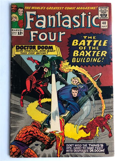 Marvel Comics The Fantastic Four 40 Dr Doom And Catawiki