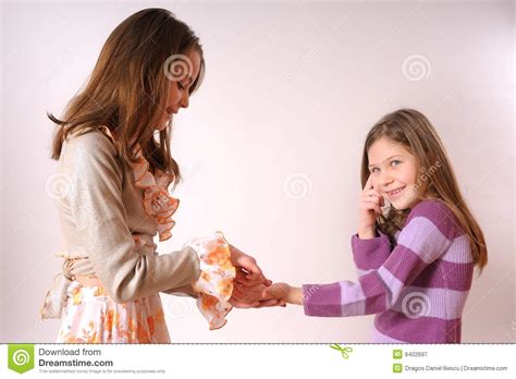 Two Adorable Girls Stock Image Image Of Chief Astrology 9402697