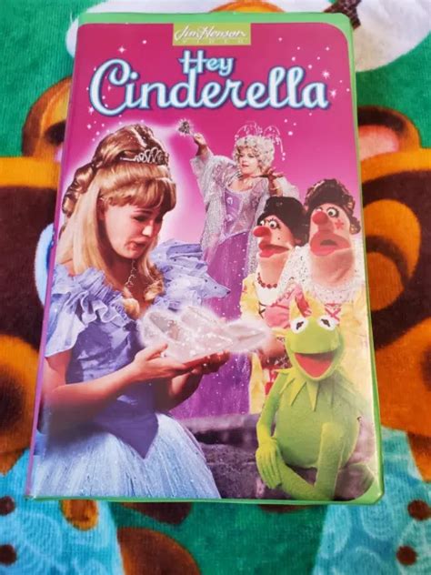 Hey Cinderella Vhs Video Tape 1994 Jim Henson Muppets Clamshell 11