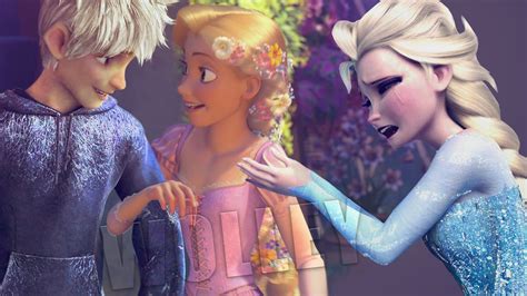 Gambar Elsa Frozen Dan Jack Frost