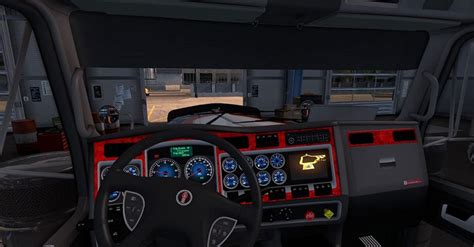 Kenworth W900 Dashboard Blue Ats Euro Truck Simulator 2 Mods