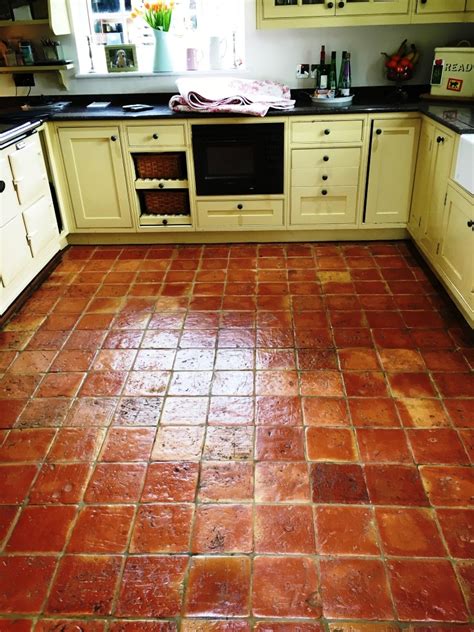 This is testified by our expertise in everything encompassing the domain of floor tiles design, bathroom tiles design, wall tiles design, kitchen tiles design, marble tiles, wooden floor tiles design, and bathroom fittings. Transforming a Terracotta Tiled Kitchen Floor - Stone ...