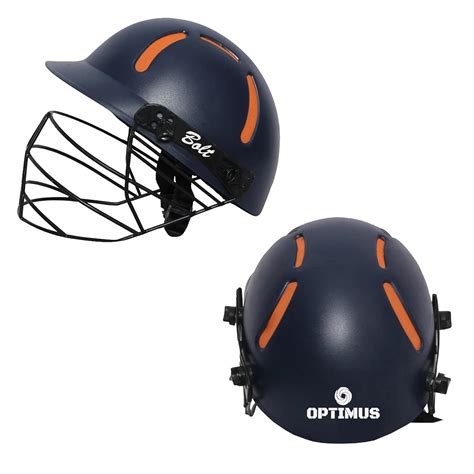 Buy Optimus® Bolt Cricket Helmet With Adjustable Steel Grills And High