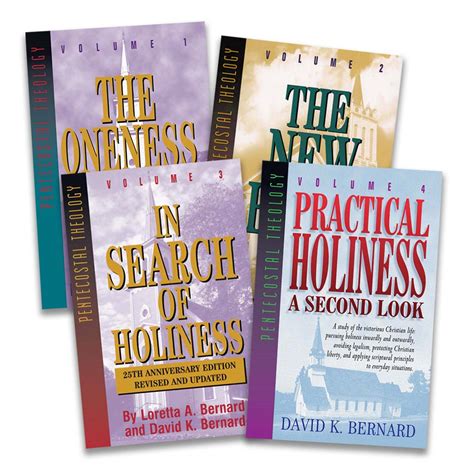 David K Bernard T Set 4 Count Pentecostal Publishing House