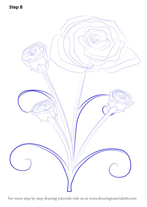 With just a few simple shapes and strokes you will be drawing dozens of roses in no time. Learn How to Draw a Rose Plant (Rose) Step by Step ...