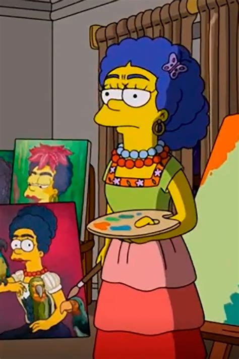 Frida Kahlo Y Diego Rivera Reciben Un Homenaje En Los Simpson Vogue