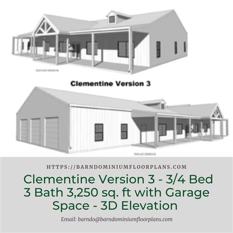 595 Clementine Version 3 4 Bedroom 3 Bath 3250 Sq Ft Of Living