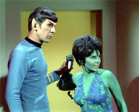 Yvonne Craig Leonard Nimoy Mr Spock Marta Star Trek TV Show Photo X EBay
